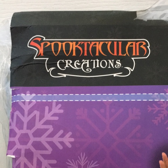 Nip Spooktacular Creations Yeti Onesie Costume Pajamas (XL) - Picture 2 of 11